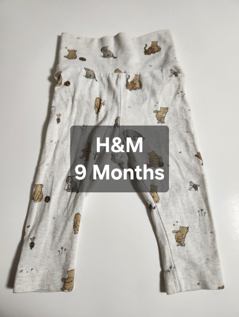 🎆 H&M 9 Months Baby Bottoms Winnie The Pooh